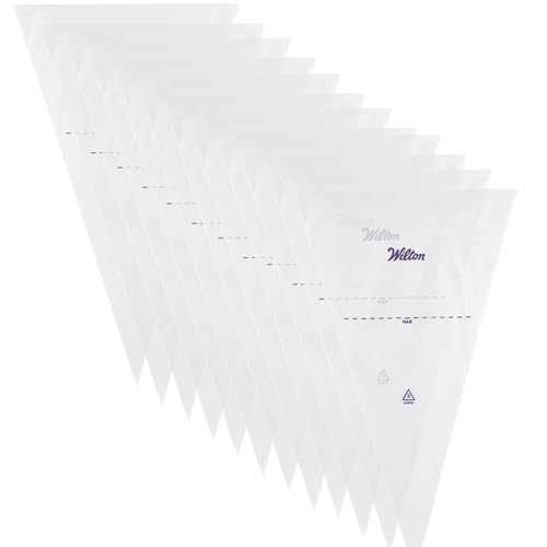 Wilton Disposable 16-Inch Decorating Bags, 12 Pack