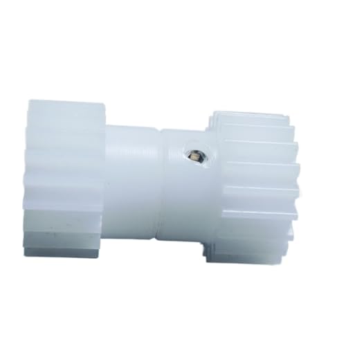 Cylindrical Drive 2pcs 0.5M 21T Cylindrical Gear with Step 5mm Teeth Thickness Straight Teeth Pinion 0.5 Module 21 Teeth Step Spur Gear Rack Machinery(6.35mm BORE)