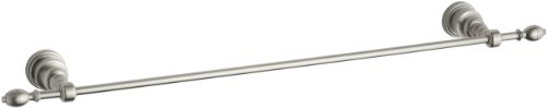 KOHLER K-6826-BN IV Georges Brass 24-Inch Towel Bar, Vibrant Brushed Nickel KOHLER K-6826-BN IV Georges Brass 24-Inch Towel Bar, Vibrant Brushed Nickel