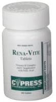 Rena-Vite Tablets - Rena-Vite Tablets, 100/bottle Min.Order is 1 EA