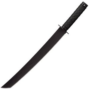 Cold Steel - Tactical Wakizashi 18" Machete - (25" Length) - Black