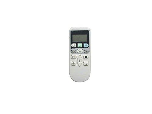 Davanti view of the Easytry123 remote control with various buttons
