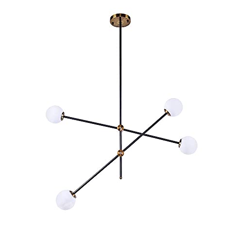 Lustre G9 post-moderne et suspension linéaire pour l'éclairage intérieur de salon