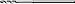 KYOCERA 1745-0781L1000 Series 1745 Extended Reach Ball Nose End Mill, Carbide, ALTIN, 30 Degree Angle, 3 Flute, 5/64" Cutting Diameter, 1/8" Shank Diameter, 0.500" Cutting Length, 2-1/2" Length