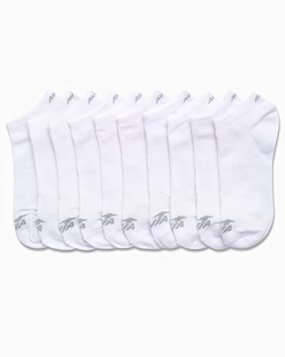 Image of Avia Women's Athletic Low Cut Socks - 10 Pack Performance Stretch Cushioned Ankle Socks for Running and Workout (4-12)