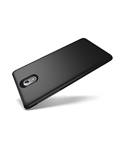 Image of Mobile Back Cover Case for Nokia 3 (Silicone Case|CameraProtection|Black SC1510)