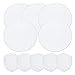 ventilador plegable de rendimiento circular simple portátil redondo mano mujer plegable mano en blanco Imagen de ventilador plegable de rendimiento circular simple portátil redondo mano mujer plegable mano en blanco