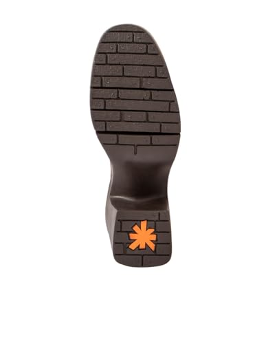 Bottes avec talon ART 1656 en cuir véritable Nappa Sofia, finition luxe - 5