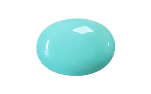 Pierre turquoise naturelle de 10 carats pour équilibre spirituel