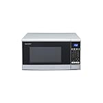 SHARP R670S 2in1 Mikrowelle mit Grill (20 L, 800 Watt, 1000 Watt Grill, 10 Leistungsstufen, 13 AutoCook-Automatikprogramme, Timer) / Silber