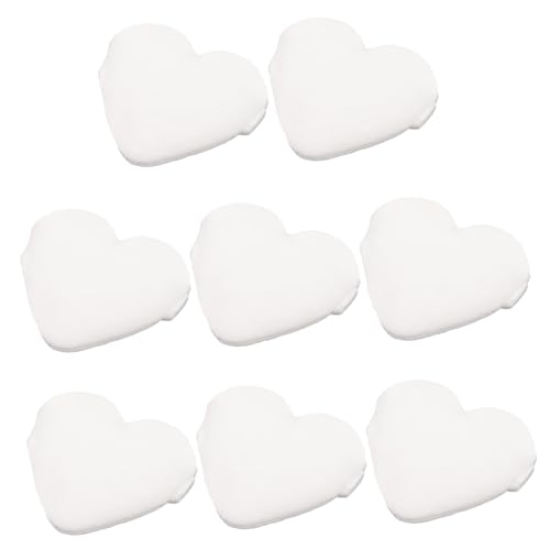 GANAZONO 8 piezas Polvo Suelto Puff Forma de Esponjas Suaves y para Maquillaje Herramienta Facial Ligera y para Base y Polvo