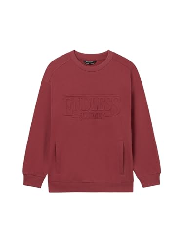 Mayoral Embossed Pullover for Boys BlackBerry