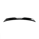 Aileron Arrière Voiture pour Clio MK5 pour Clio 5 2019 2020 2021 2022 2023 2024 Kits Carrosserie D'aile Arrière Coffre Décoration(Glossy Black)