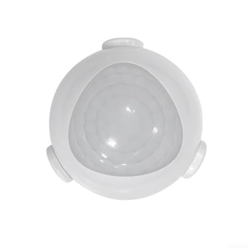 Yhenlovtt Bate infrarrojo inalámbrico Cr123a de alcance de 7 m, ángulo de 110°, detección de aplicación doméstica, sensor de movimiento Pir para tener seguridad