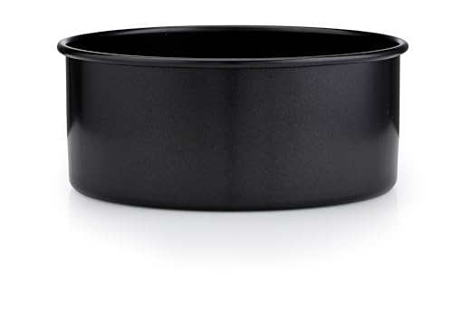 Prestige Inspire Round Cake Tin (Loose Base) -8-inch, 21cm, Black