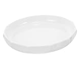 Assiettes à manger : l'assiette simple est parfaite pour ceux qui préfèrent un style minimaliste et à la mode dans leur vaisselle, plat de service en porcelaine de cuisine