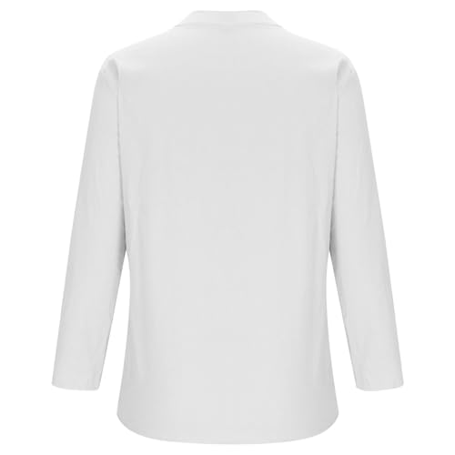 Camisas de lino premium con acabados de flecos y corte sofisticado holgado 5