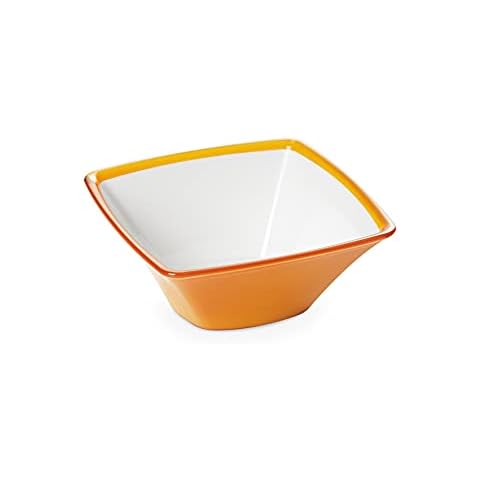 Omada Design Küchenschüssel 1,3 l, Salatschüssel aus bruchsicherem Acryl Cover