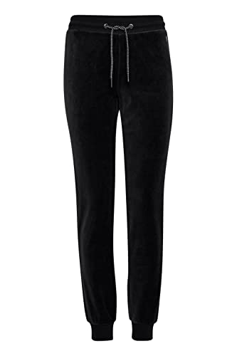 OXMO OXNikita Joggingbroek voor dames, sweatpants, relaxbroek, regular fit, zwart (799000)., M