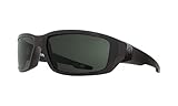 SPY Dirty Mo SOSI Black / HD Plus Gray Green Polarized Rectangle Sunglasses for Men + BUNDLE with...