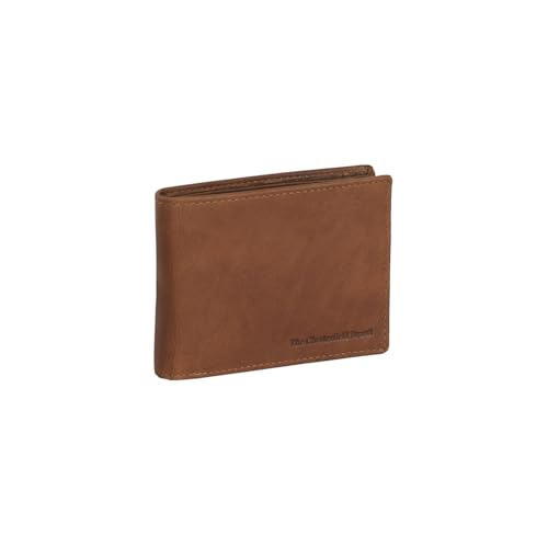 Porte-feuille en cuir cognac Walid de Chesterfield : l'élégance vintage haut de gamme
