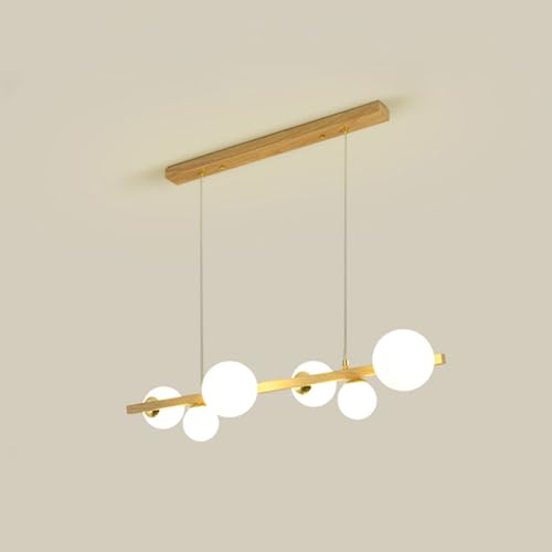 Plafonniers intérieurs G9 imitation bois modernes et suspensions salon
