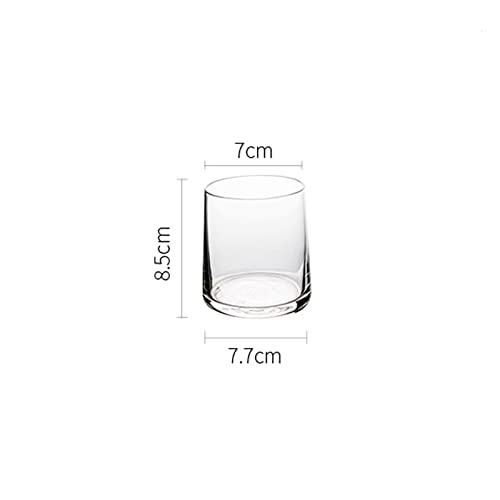Set de 6 vasos de vidrio PEVSCO miniatura 2