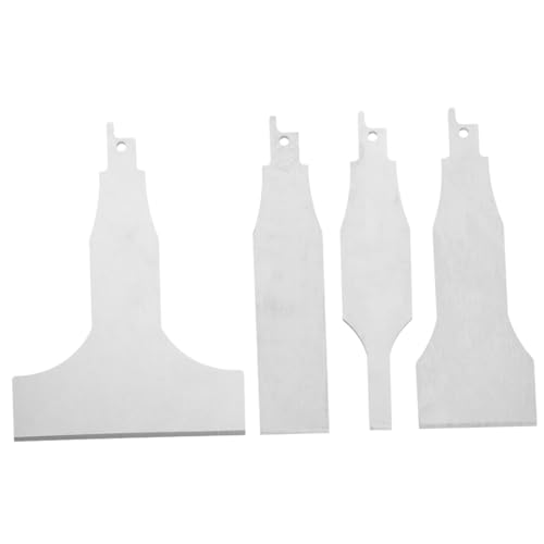 Vaguelly 4pezzi Raschietto Per Raschiare Seghe Alternative Raschietti Per Rimozione Del Strumento Per Pulizia Delle Seghe Sciabola Raschietto Per Pulizia Multifunzionale Lame Per Raschiare