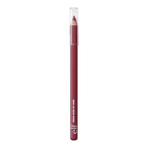 Image of e.l.f. Cream Glide Lip Liner, Highly Pigmented Pencil for Shaping & Sculpting Lips, Semi-Matte Finish, Vegan & Cruelty-Free, That Merlot Tho