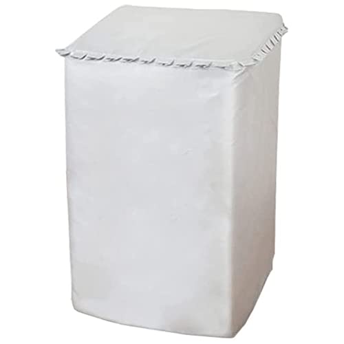 Socueny Top Load - Pellicola di copertura per lavatrice, antipolvere, impermeabile, protezione UV per lavatrice, colore argento, M