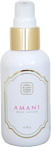 Image of NASEEM Amani Body Lotion 80gm - Luxury Eau De Parfum for Men & Women - Deep Hydration, Skin Softening, Moisturizing, Long-Lasting Formula, Nourishing & Gentle for All Skin Types