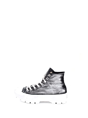 Converse Baskets Chuck Taylor All Star Lugged Noir Argent Femme