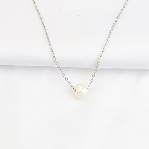 WUSUANED Flower G Gift Pearl Necklace Bridesmaid Gifts Wedding Party Jewelry Thank You Gifts Bridal Proposal Gift4