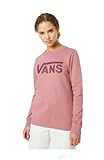 precio sudadera vans mujer  Vans - Sudadera WM Classic V Crew VN0A4S97YRR1 - Sudadera SIN Capucha para Mujer (M)
