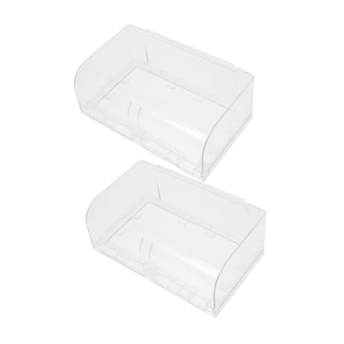Anneome 2 Piezas de Enchufe Doble Protector de Tomacorriente Autoadhesivo para Uso Interior Diseño Resistente Salpicaduras Protección de Seguridad para Baños y Cocinas