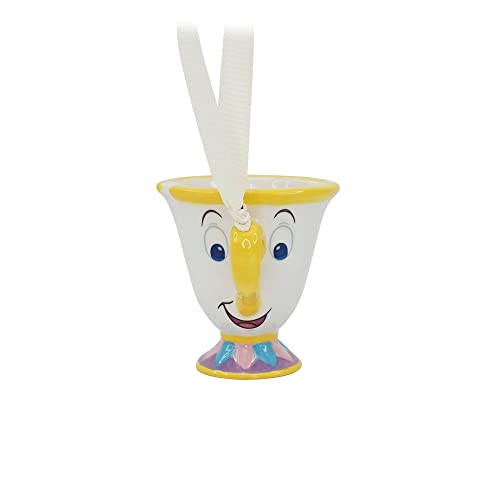 Hanging Decoration Boxed, Disney Beauty And The Beast (Chip), Ceramic Decoration Inspired By Chip, Disney Gifts