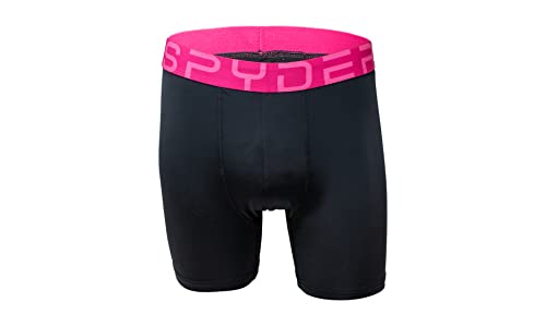 Spyder Mens Boxer Briefs Performance Sports Compression Shorts Athletic Mens Underwear - Mens Boxers Brief - 3 Pack for Men2