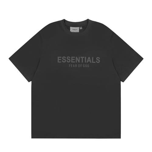 Image of Letter Graphic Shirt Y2K Hip Hop T-Shirt Short Sleeve Cotton Tshirts Streetwear Clothing C-Black