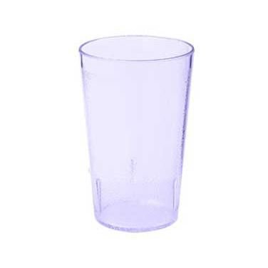 GET Vasos de plástico resistentes para restaurante, 8 onzas, azul (juego de 12)
