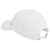 Calvin Klein Mens Classic Cotton Cap - White - One Size #1