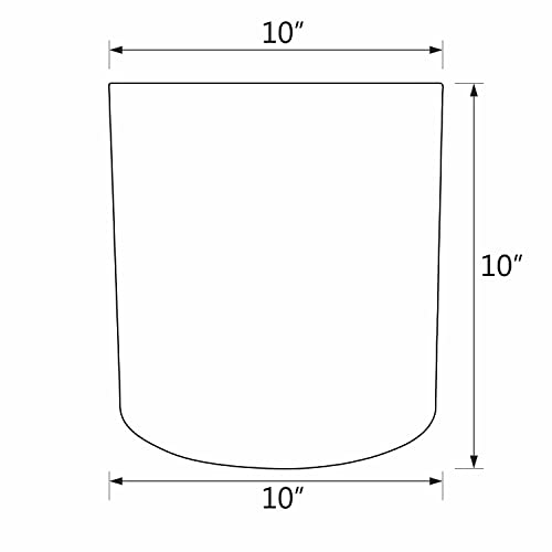 Aspen Creative 31311A Transitional Hardback Drum (Cylinder) Shape Spider Construction Lamp Shade in Red, 10" wide (10" x 10" x 10") by Aspen Creative - Used condition - Image 5