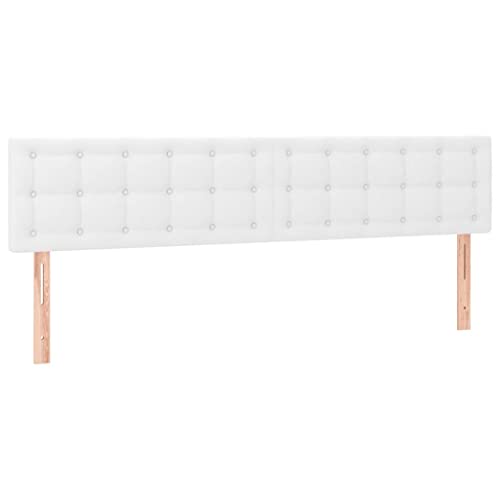 vidaXL Tête de Lit à LED Meuble de Chambre à Coucher Accessoire de Lit Double Tête de Cadre de...