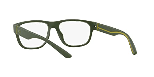 Image of Armani Exchange mens Ax3102u Universal Fit Square Prescription Eyewear Frames