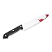 Ultra Cuchillo Falso Ensangrentado Halloween Accesorio de Disfraz Cuchillo de 30 cm de Largo Cuchillo Slasher con Cuchillo de Corte de Sangre Falsa Juguete Arma Plástica Simulación Cosplay Novedad