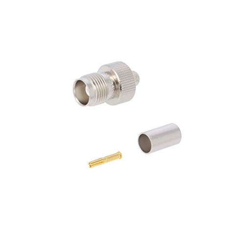 Prise mâle TNC femelle droit 50Ω connecteur téflon doré J01011A0044 serrage