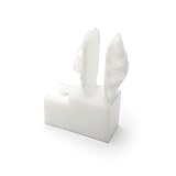 4930JJ2021A Refrigerator Lower Cover Toe Grille Clip/Holder for LG Appliances – Replacement for 1266831, AH3524311, EA3524311, PS3524311 – White