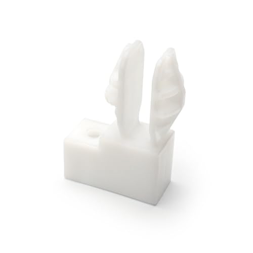 4930JJ2021A Refrigerator Lower Cover Toe Grille Clip/Holder for LG Appliances – Replacement for 1266831, AH3524311, EA3524311, PS3524311 – White