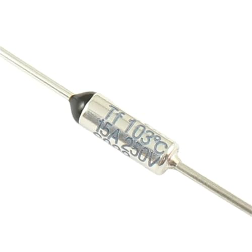 Fusible thermique FTF-S 15A S099 TF avec coupure axiale pour protection contre la surchauffe
