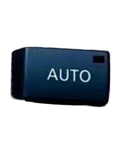 Temperature Adjustment Knob Air Conditioner A/C Cover AUTO Switch ON Off Button Panel Cover Climate Control HVAC (ECON)