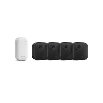 Nueva Blink Outdoor 4: cámara de seguridad inteligente HD sin cables  2 años de autonomía  detección de movimiento optimizada  compatible con Alexa sistema de 4 cámaras con Sync Module Core incluido 